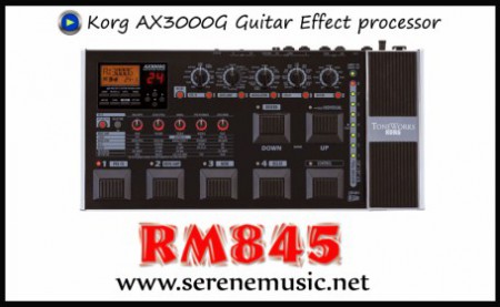Korg AX3000G Guitar Effect Processor